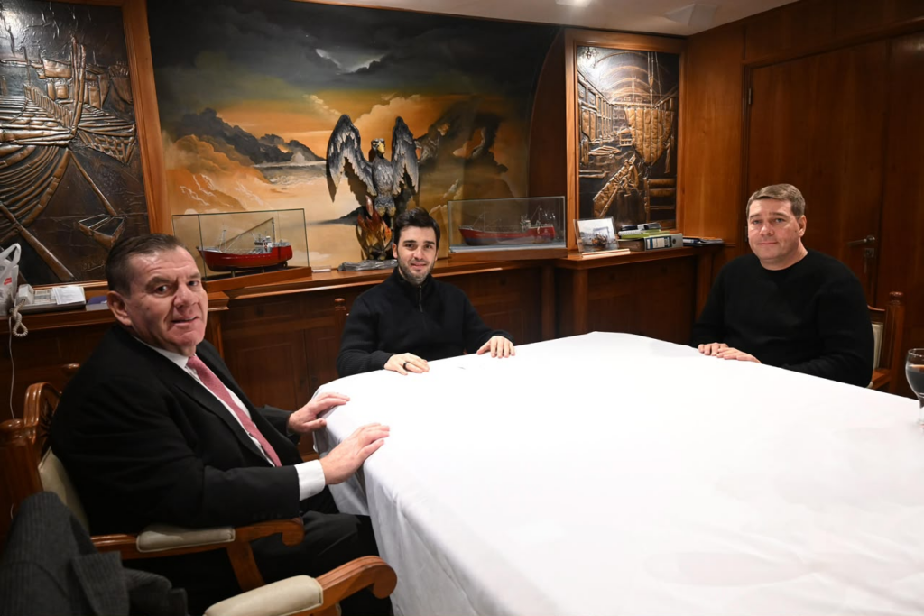 Torres se reunió en Mar del Plata con Montenegro y Biss